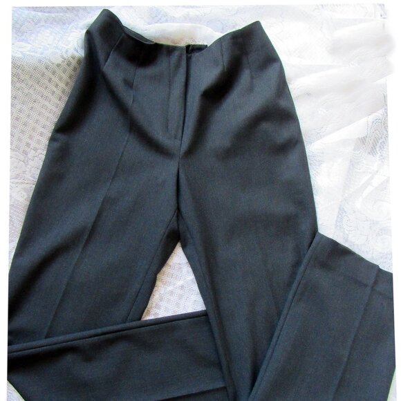 Piazza Sempione Grey Wool(93%) Sophia Pants IT 40 US 4,made in Italy - Picture 2 of 10